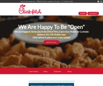 Cfarestaurantcolumbus.com(Chick-fil-A Restaurant Columbus, OH) Screenshot