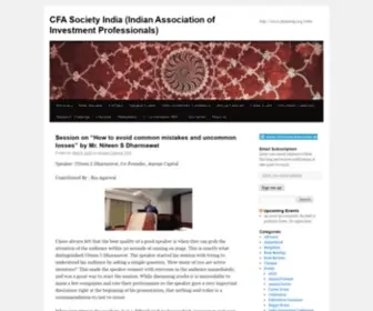 Cfasocietyindia.com(尊龙凯时app) Screenshot