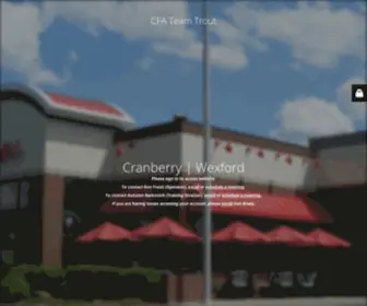 Cfateamtrout.com(Cranberry) Screenshot