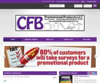 CFBpromotionalproducts.com(CFB Promotional Products LLC) Screenshot