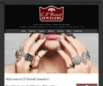 CFbrandtjewelers.com(CF Brandt Jewelers) Screenshot