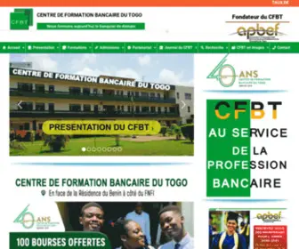 CFbtogo.tg(CENTRE DE FORMATION BANCAIRE DU TOGO) Screenshot