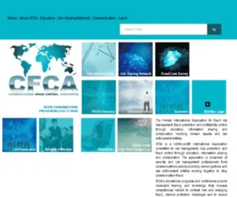 Cfca.org(Communications Fraud Control Association) Screenshot