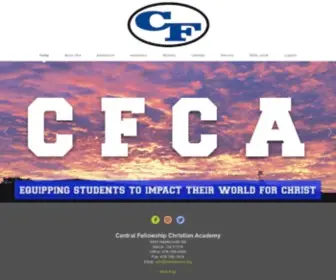 Cfcalancers.org(Central Fellowship Christian Academy) Screenshot