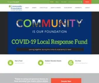 CFCBR.org(Community Foundation of Central Blue Ridge) Screenshot