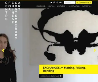 CFcca.org.uk(Centre for Chinese Contemporary Art) Screenshot