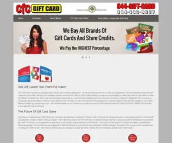 CFcgiftcard.com(CFC Gift Card) Screenshot