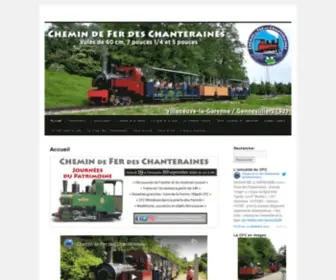 CFchanteraines.fr(CFchanteraines) Screenshot