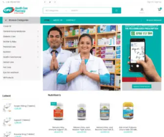 CFchealthcare.lk(CFC Health Care) Screenshot