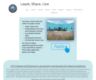 Cfci.net(Cape Fear Center For Inquiry in Wilmington NC) Screenshot