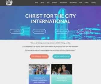 Cfci.org(Mission Trips) Screenshot