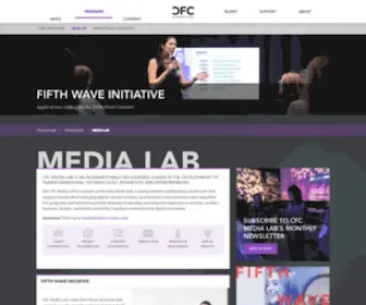 CFcmedialab.com('' %> Media Lab CFC MEDIA LAB) Screenshot