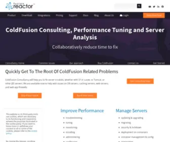 Cfconsultant.com(ColdFusion Consultancy help you to collaboratively reduce time to fix) Screenshot