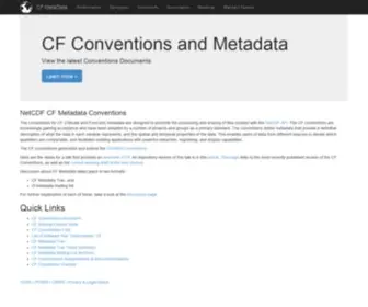 Cfconventions.org(CF Conventions) Screenshot