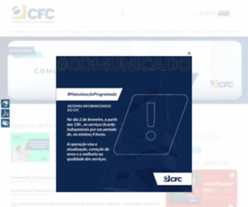 CFC.org.br(Conselho Federal de Contabilidade) Screenshot