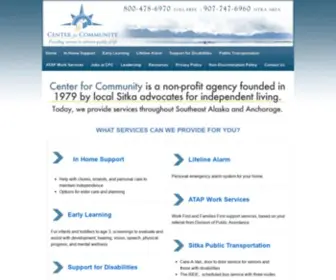 CFC.org(Center For Community) Screenshot