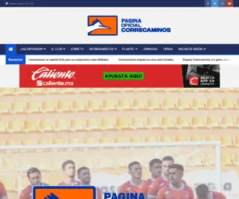 Cfcorrecaminos.com(CF Correcaminos) Screenshot
