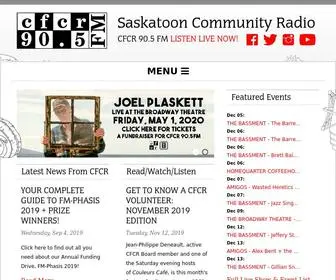 CFCR.ca(CFCR 90.5FM) Screenshot