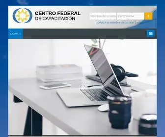 CFcvirtual.com(Centro Federal de Capacitación) Screenshot