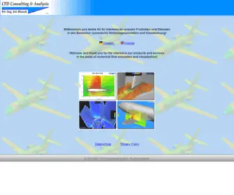 CFD-CA.de(Computational Fluid Dynamics) Screenshot