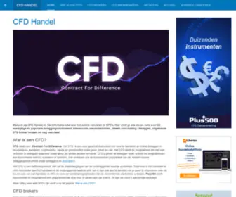 CFD-Handel.nl(CFD Handel) Screenshot