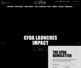 Cfda.com(Cfda) Screenshot