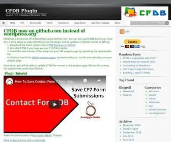 CFDBplugin.com(CFDB Plugin) Screenshot
