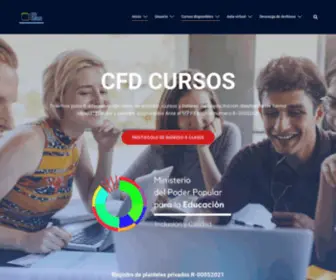 CFdcursos.com(Cursos de capacitacion Laboral) Screenshot