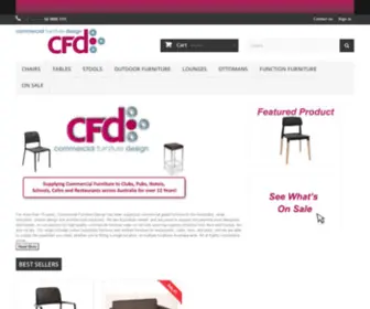 Cfdesign.com.au(Commercial Furniture) Screenshot