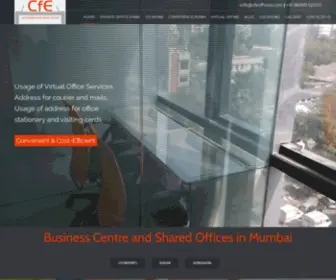 Cfeoffices.com(Business Centre In Goregaon) Screenshot