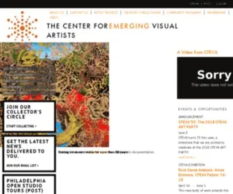 Cfeva.org(Making Art Careers Viable) Screenshot