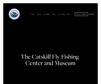 CFFCM.com(Catskill Fly Fishing Museum) Screenshot