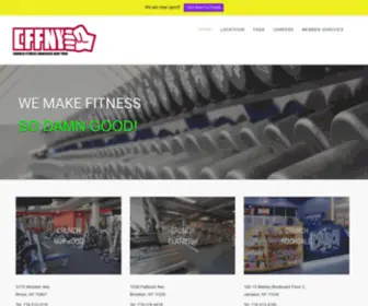 CFFNY.com(Making Fitness So Damn Good) Screenshot