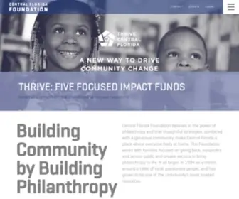 Cffound.org(Central Florida Foundation) Screenshot