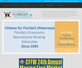 CFFW.org(Citizens for Florida's Waterways) Screenshot