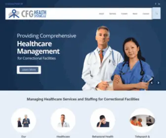 CFghealthsystems.com(CFG Health Systems) Screenshot