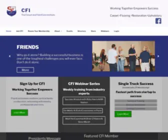 Cficonnects.org(CFI) Screenshot