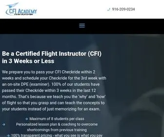 Cfiacademy.com(CFI Academy) Screenshot