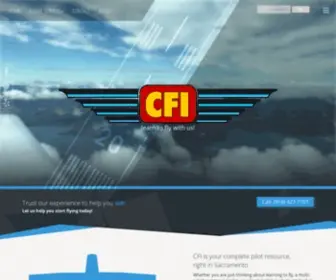 Cfi.com(Fly CFI Sacramento) Screenshot