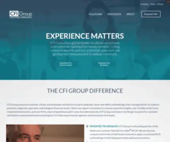 Cfigroup.org(CFI Group) Screenshot