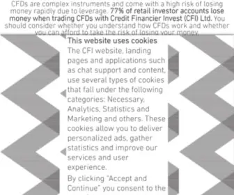Cfimarkets.com(CFI Markets) Screenshot