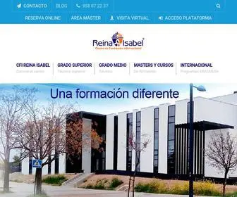 Cfireinaisabel.com(Centro de Formación Profesional en Granada) Screenshot