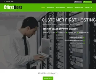 Cfirsthost.com(CFirst Host) Screenshot