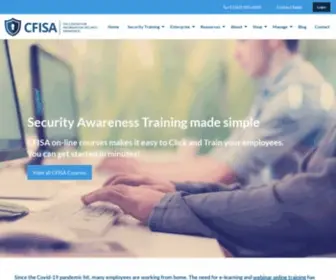 Cfisa.com(CFISA’s Online & In) Screenshot