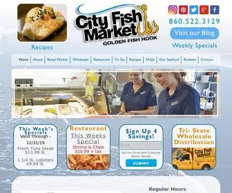 Cfishct.com(Fresh Fish Market) Screenshot
