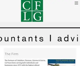 CFLGcpa.com(Caballero, Fierman, Llerena & Garcia, LLP) Screenshot