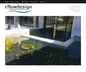 Cflowdesign.ca(C Flow Design the alchemy of architecture) Screenshot