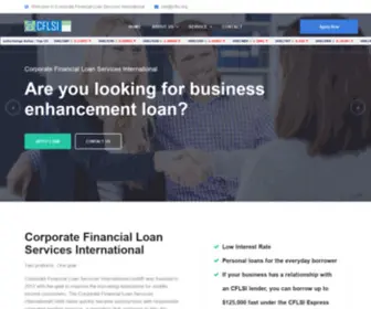 CFlsi.org(Home Loan) Screenshot