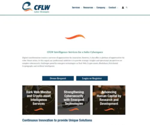 CFLW.com(Rethink your cyber threats through the eyes of the adversary) Screenshot