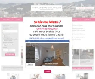 CFM-Immo.fr(Agences) Screenshot